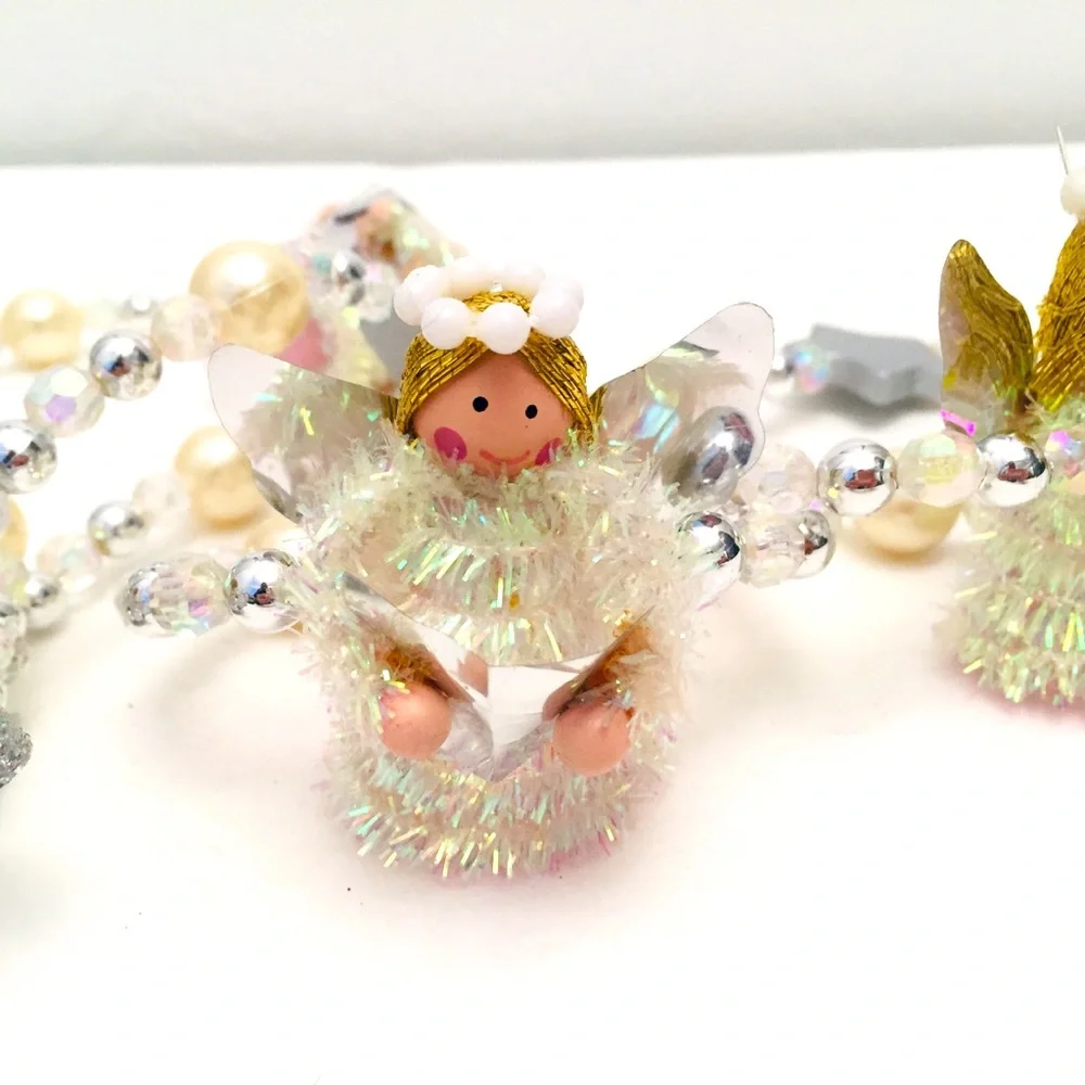 Avon Festive Garland with Gold and White Angels